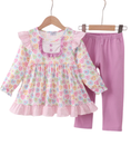 Load image into Gallery viewer, Sweetheart Candy Ruffle Pants Set