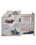 Load image into Gallery viewer, Dino-Might 3-Piece Bedding Set