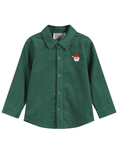 Load image into Gallery viewer, Corduroy Santa Dress Shirt