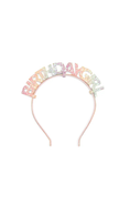 Load image into Gallery viewer, Pastel Rainbow Birthday Girl Headband