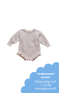 Load image into Gallery viewer, Pink Knit Ruffle Onesie