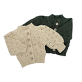 Load image into Gallery viewer, Pointelle Knitted Cardigan