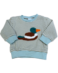 Load image into Gallery viewer, Waffle Knit Striped Mallard Lounge Set