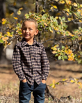 Load image into Gallery viewer, Black/Brown Plaid Shirt