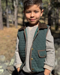 Load image into Gallery viewer, Fisher Padded Vest - Green