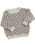 Load image into Gallery viewer, Checker Knit Sweater