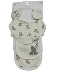 Load image into Gallery viewer, Bandana, Mitts, & Burp Cloth 5 pc.