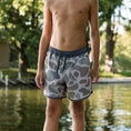 Load image into Gallery viewer, Burlebo Jumbo Classic Deer Camo Swim Trunks