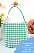 Load image into Gallery viewer, Gingham Bucket