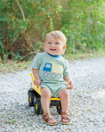 Load image into Gallery viewer, Dump Truck Romper