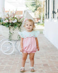 Load image into Gallery viewer, French Knot Bow Scallop Bubble