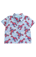 Load image into Gallery viewer, Blue Lobster Lagoon Performance Polo