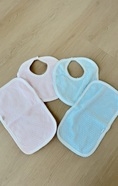 Load image into Gallery viewer, Velcro Bib/Burp Set