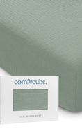 Load image into Gallery viewer, Muslin Fitted Crib Sheet