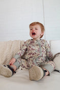 Load image into Gallery viewer, Baby Camo Print Zip Sleeper