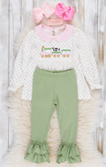 Load image into Gallery viewer, Farmyard Express Ruffle Outfit