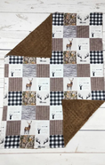 Load image into Gallery viewer, Little Man Deer Print Blanket