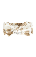 Load image into Gallery viewer, Beary Sweet Bamboo Waffle Knit Large Bow Headwrap