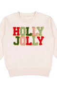 Load image into Gallery viewer, Holly Jolly Patch Christmas Sweatshirt