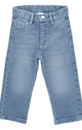 Load image into Gallery viewer, Boys Light Wash Denim Jeans