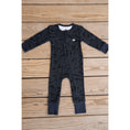 Load image into Gallery viewer, Baby Zip Up- Black Camo