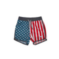 Load image into Gallery viewer, Burlebo Throwback USA Swim Trunks