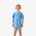 Load image into Gallery viewer, Burlebo Youth SS Tee- Mallard Camo Dog