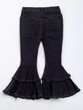 Load image into Gallery viewer, Black Denim Flares