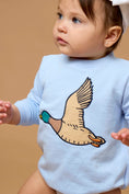 Load image into Gallery viewer, Mallard Skies Applique Sweatshirt Bubble