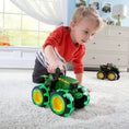 Load image into Gallery viewer, John Deere Monster Treads Lightning Wheels Tractor