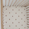 Load image into Gallery viewer, Teddy Muslin Crib Sheet