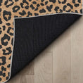 Load image into Gallery viewer, Animal Print Leopard Pattern Flat-Weave Rug 5 x 7'
