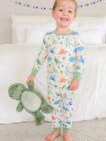 Load image into Gallery viewer, Little Fossil Two-Piece Bamboo Pajama Set