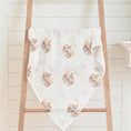 Load image into Gallery viewer, Noah's Ark Baby Muslin Swaddle Blanket