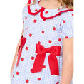 Load image into Gallery viewer, Apple Orchard Bow Peter Pan Dress
