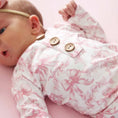 Load image into Gallery viewer, Fancy Frills Newborn Baby Knot Gown & Hat Set