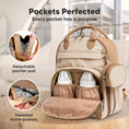 Load image into Gallery viewer, Diaper Bag Backback W/ Changing Pad