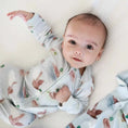 Load image into Gallery viewer, Little Duckling Zipper Footie