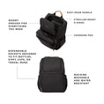 Load image into Gallery viewer, Moby Parent Pack Diaperbag - Black