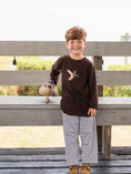 Load image into Gallery viewer, 2 Piece Mallard Applique Boys Pant Set