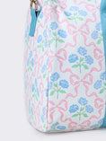 Load image into Gallery viewer, Bow Print Canvas Duffle Bag