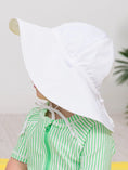 Load image into Gallery viewer, White Sun Protective Hat