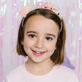 Load image into Gallery viewer, Pastel Rainbow Birthday Girl Headband