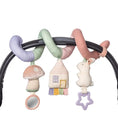 Load image into Gallery viewer, Itzy Bitzy Pastel Spiral Car Seat Activity Toy