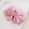 Load image into Gallery viewer, Large Ruffle Knit Bow