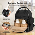 Load image into Gallery viewer, Diaper Bag Backback W/ Changing Pad