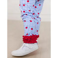 Load image into Gallery viewer, Apple Orchard Gingham Ruffle Leggings
