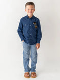 Load image into Gallery viewer, Boys Light Wash Denim Jeans