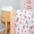 Load image into Gallery viewer, Bear Hugs Baby Muslin Quilt