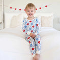 Load image into Gallery viewer, Sweet Like Candy Pajama Set Blue